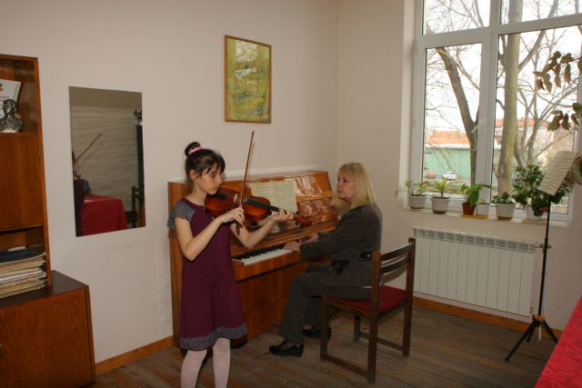 цигулка и пиано